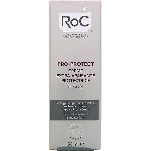 Roc Pro-Protect Extra-Soothing Protecting Cream Spf50 Εντατική Καταπραϋντική Κρέμα Για Ερεθισμένες Επιδερμίδες 50ml Roc Pro-Protect Extra-Soothing Protecting Cream Spf50 Εντατική Καταπραϋντική Κρέμα Για Ερεθισμένες Επιδερμίδες 50ml