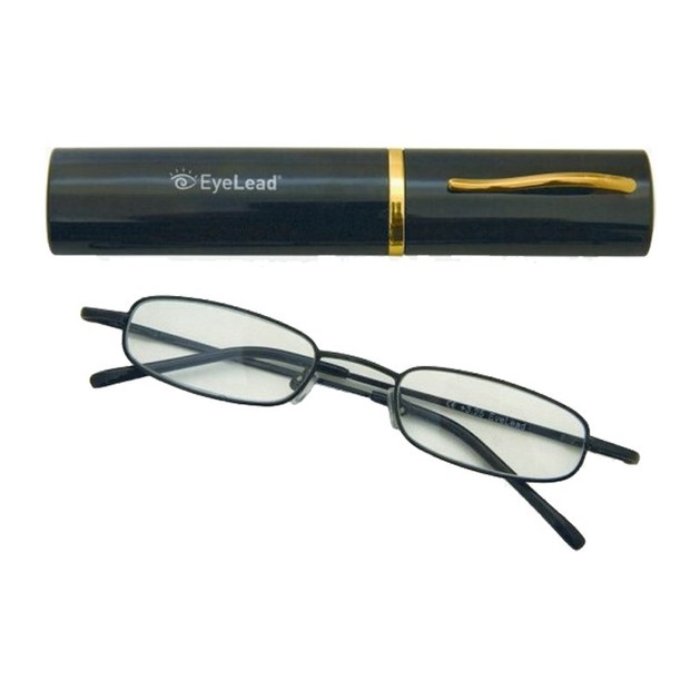 Eyelead Pocket Γυαλιά Διαβάσματος Τσέπης Μαύρο, με Μεταλλικό Σκελετό Eyelead Pocket Γυαλιά Διαβάσματος Τσέπης Μαύρο, με Μεταλλικό Σκελετό