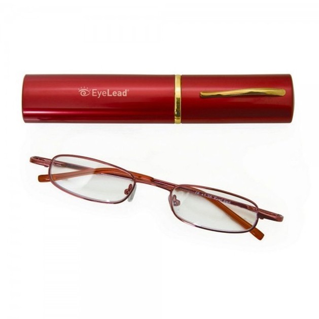 Eyelead Pocket Γυαλιά Διαβάσματος Τσέπης Κόκκινα, με Μεταλλικό Σκελετό Eyelead Pocket Γυαλιά Διαβάσματος Τσέπης Κόκκινα, με Μεταλλικό Σκελετό