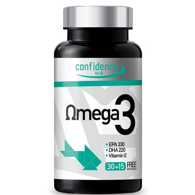 Confidence Omega3 (30+15 free softsgels) Confidence Omega3 (30+15 free softsgels)