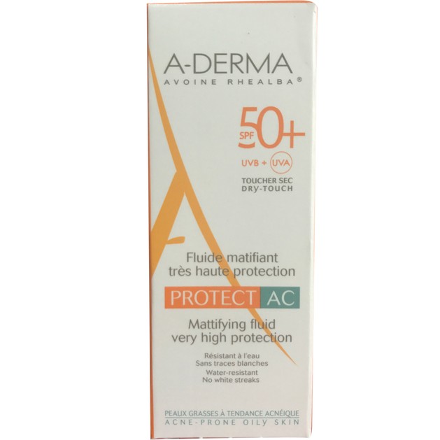 Δώρο A-Derma Protect AC Fluide Matifiant Spf50+ Αντηλιακή Κρέμα Προσώπου Ματ Αποτέλεσμα για Λιπαρές Επιδερμίδες 5ml Δώρο A-Derma Protect AC Fluide Matifiant Spf50+ Αντηλιακή Κρέμα Προσώπου Ματ Αποτέλεσμα για Λιπαρές Επιδερμίδες 5ml