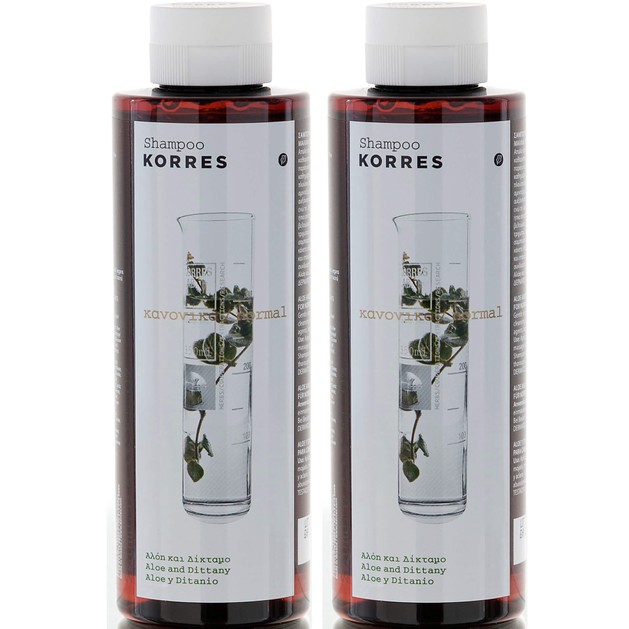 Korres Aloe & Dittany Shampoo για Κανονικά Μαλλιά 1+1 Δώρο 2χ250ml Korres Aloe & Dittany Shampoo για Κανονικά Μαλλιά 1+1 Δώρο 2χ250ml