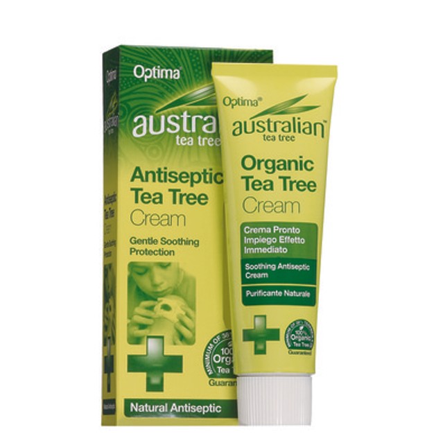 Optima Australian Tea Tree Antiseptic Cream 50ml Optima Australian Tea Tree Antiseptic Cream 50ml