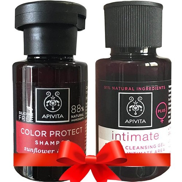 Δώρο Apivita Color Protect Σαμπουάν Προστασίας Χρώματος με Ηλίανθο & Μέλι 20ml & Intimate Care Plus Απαλό Gel Καθαρισμού 20ml Δώρο Apivita Color Protect Σαμπουάν Προστασίας Χρώματος με Ηλίανθο & Μέλι 20ml & Intimate Care Plus Απαλό Gel Καθαρισμού 20ml