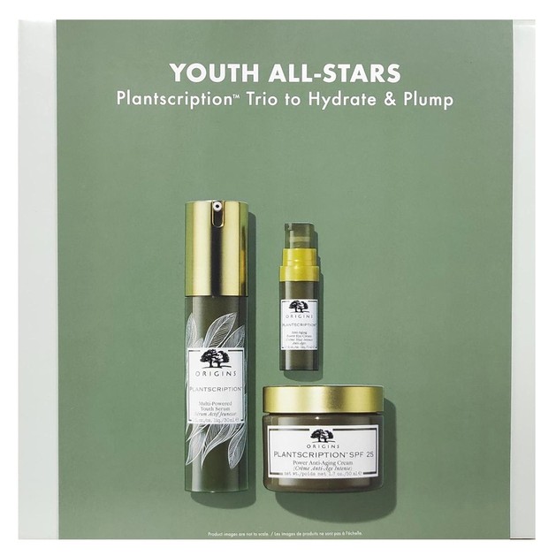 Origins Πακέτο Προσφοράς Youth All-Stars Plantscription Multi-Powered Youth Serum 30ml & Anti-Aging Power Eye Cream 5ml & Power Anti-Aging Cream Spf25, 50ml Origins Πακέτο Προσφοράς Youth All-Stars Plantscription Multi-Powered Youth Serum 30ml & Anti-Aging Power Eye Cream 5ml & Power Anti-Aging Cream Spf25, 50ml
