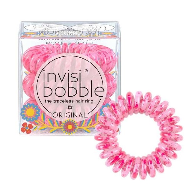 Invisibobble Original Flores & Bloom Yes, We Cancun Λαστιχάκια Μαλλιών 3 Τεμάχια Invisibobble Original Flores & Bloom Yes, We Cancun Λαστιχάκια Μαλλιών 3 Τεμάχια