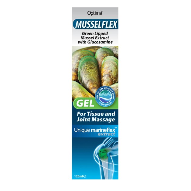 Optima Musselflex Gel with Glucosamine Gel 125ml Optima Musselflex Gel with Glucosamine Gel 125ml