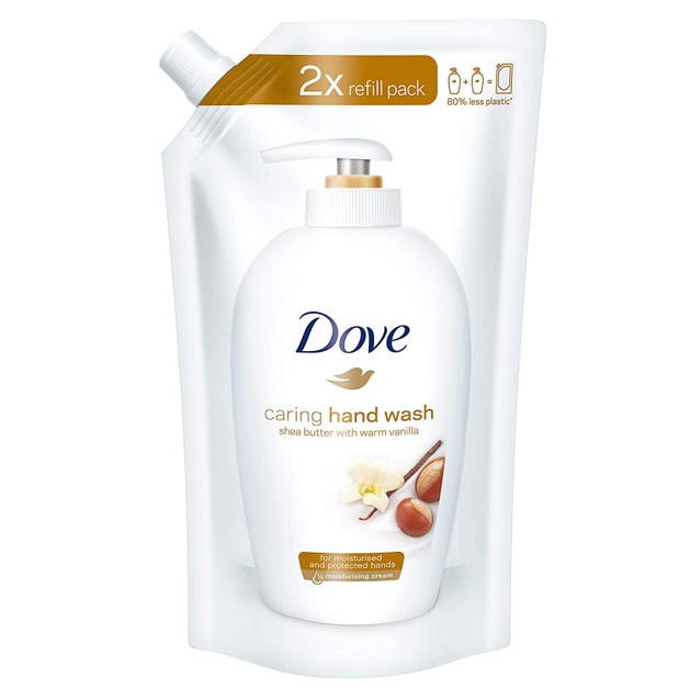Dove Caring Hand Wash Refill Shea Butter & Warm Vanilla Υγρό Κρεμοσάπουνο Χεριών με Άρωμα Βανίλιας Ανταλλακτικό 500ml Promo -40% Dove Caring Hand Wash Refill Shea Butter & Warm Vanilla Υγρό Κρεμοσάπουνο Χεριών με Άρωμα Βανίλιας Ανταλλακτικό 500ml Promo -40%
