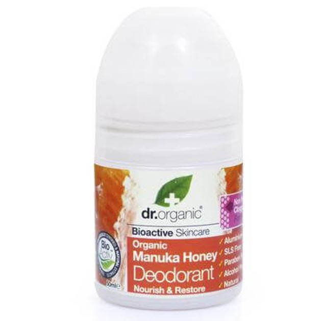 Dr.Organic Organic Manuka Honey Deodorant 50ml Dr.Organic Organic Manuka Honey Deodorant 50ml