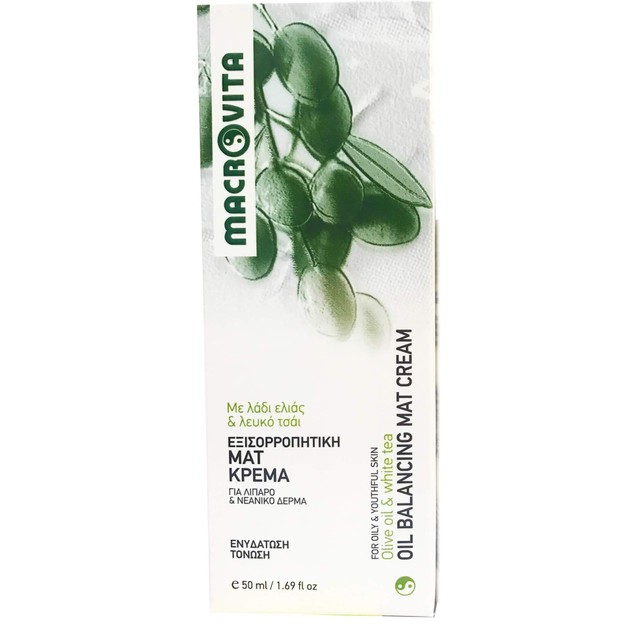 Macrovita Oil Balancing Mat Cream 50ml Macrovita Oil Balancing Mat Cream 50ml