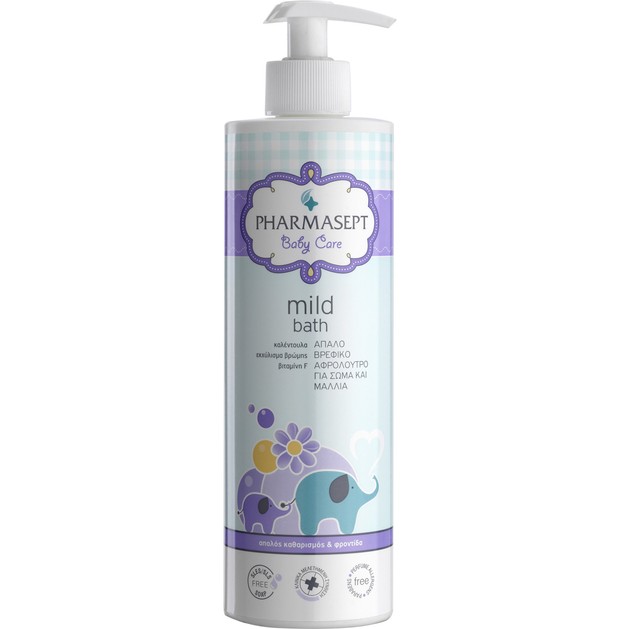 Δώρο Pharmasept Baby Care Mild Bath Παιδικό Αφρόλουτρο για Σώμα & Μαλλιά Χωρίς Αλκάλια ή Σαπούνι με Ουδέτερο pH7, 350ml Δώρο Pharmasept Baby Care Mild Bath Παιδικό Αφρόλουτρο για Σώμα & Μαλλιά Χωρίς Αλκάλια ή Σαπούνι με Ουδέτερο pH7, 350ml