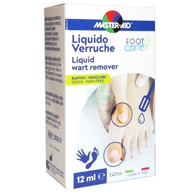 Master Aid Foot Care Liguid Wart Remover Υγρό Αφαίρεσης των Μυρμηγκιών του Δέρματος 12ml Master Aid Foot Care Liguid Wart Remover Υγρό Αφαίρεσης των Μυρμηγκιών του Δέρματος 12ml