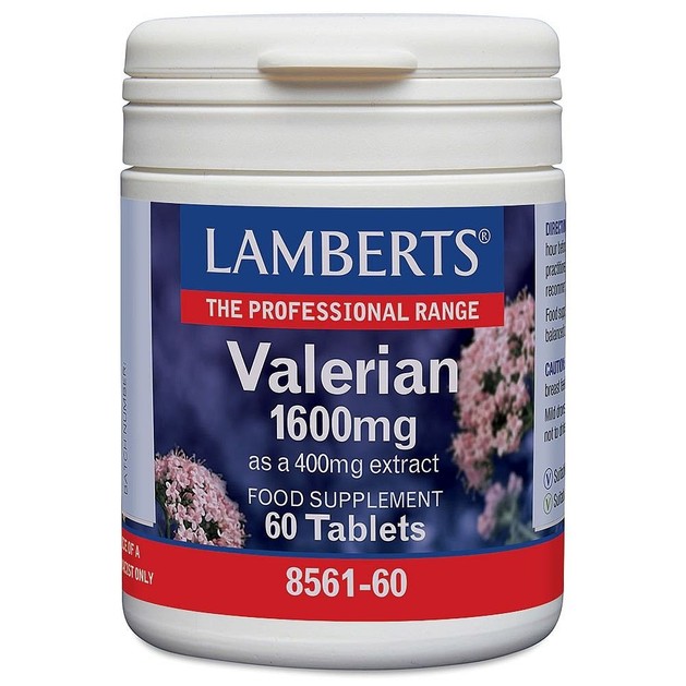 Lamberts Valerian 1600mg 60tabs Lamberts Valerian 1600mg 60tabs