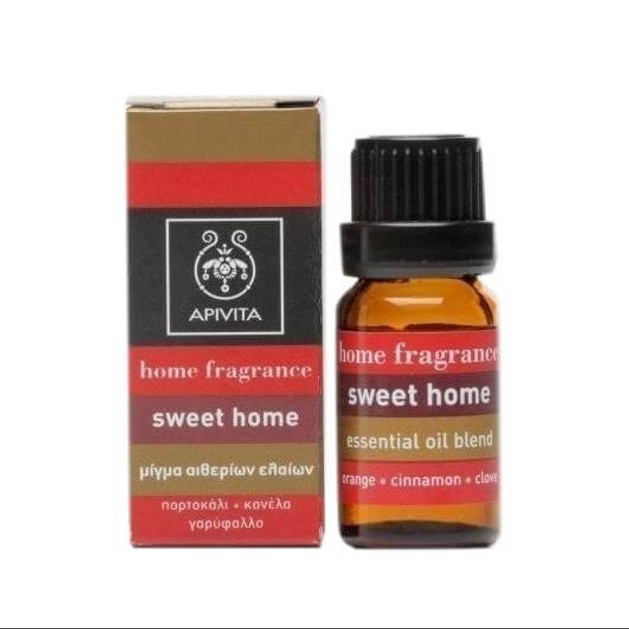Apivita Essential oil Blend Sweet Home με Κανέλλα, Γαρύφαλλο & Πορτοκάλι 10ml Apivita Essential oil Blend Sweet Home με Κανέλλα, Γαρύφαλλο & Πορτοκάλι 10ml
