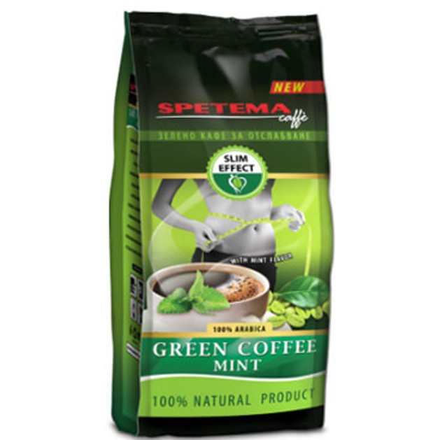 Spetema Caffe Green Coffee Mint Πράσινος Ωμός Καφές με Γεύση Μέντα 100gr Spetema Caffe Green Coffee Mint Πράσινος Ωμός Καφές με Γεύση Μέντα 100gr
