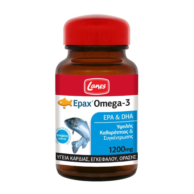 Lanes Epax Omega-3 1200mg 30Caps Lanes Epax Omega-3 1200mg 30Caps