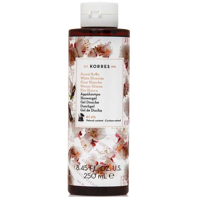 Korres Showergel White Blossom 250ml Korres Showergel White Blossom 250ml