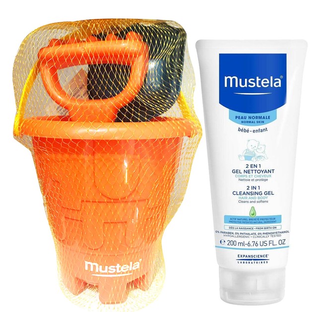 Δώρο Mustela 2 in 1 Cleansing Gel Βρεφικό-Παιδικό Gel Καθαρισμού Σώμα-Μαλλιά 200ml & Παιχνίδι Παραλίας Δώρο Mustela 2 in 1 Cleansing Gel Βρεφικό-Παιδικό Gel Καθαρισμού Σώμα-Μαλλιά 200ml & Παιχνίδι Παραλίας