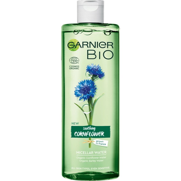 Garnier Bio Soothing Cornflower Micellaire Water 400ml Garnier Bio Soothing Cornflower Micellaire Water 400ml