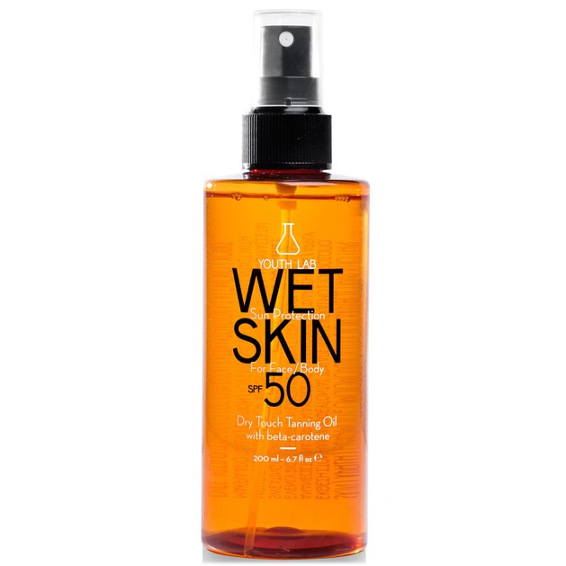 Youth Lab Wet Skin Face/Body Spf50 Dry Tanning Oil Αντηλιακό Ξηρό Λάδι Πολύ Υψηλής Προστασίας με Ενεργοποιητή Μαυρίσματος 200ml Youth Lab Wet Skin Face/Body Spf50 Dry Tanning Oil Αντηλιακό Ξηρό Λάδι Πολύ Υψηλής Προστασίας με Ενεργοποιητή Μαυρίσματος 200ml