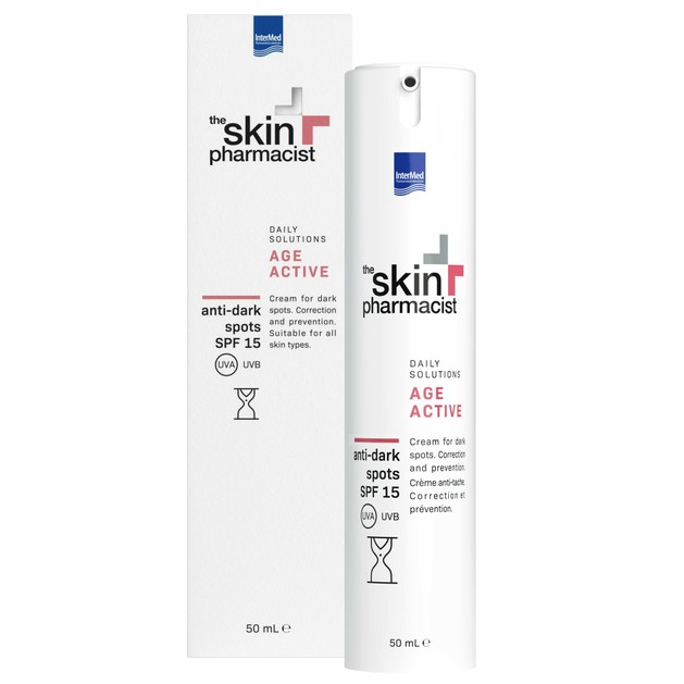 The Skin Pharmacist Age Active Anti-Dark Spots Spf15, 50ml The Skin Pharmacist Age Active Anti-Dark Spots Spf15, 50ml