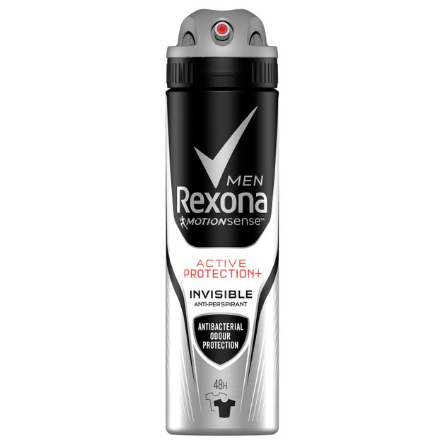Rexona Men Deodorant Spray Active Protection Invisible 48h Ανδρικό Αποσμητικό 48ωρης Προστασίας, Χωρίς Λευκά Σημάδια 150ml Rexona Men Deodorant Spray Active Protection Invisible 48h Ανδρικό Αποσμητικό 48ωρης Προστασίας, Χωρίς Λευκά Σημάδια 150ml