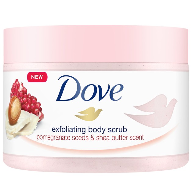 Dove Exfoliating Body Scrub Pomegranate Seeds & Shea Butter Scent Scrub Σώματος για Απαλή, Μεταξένια Επιδερμίδα 225ml Dove Exfoliating Body Scrub Pomegranate Seeds & Shea Butter Scent Scrub Σώματος για Απαλή, Μεταξένια Επιδερμίδα 225ml