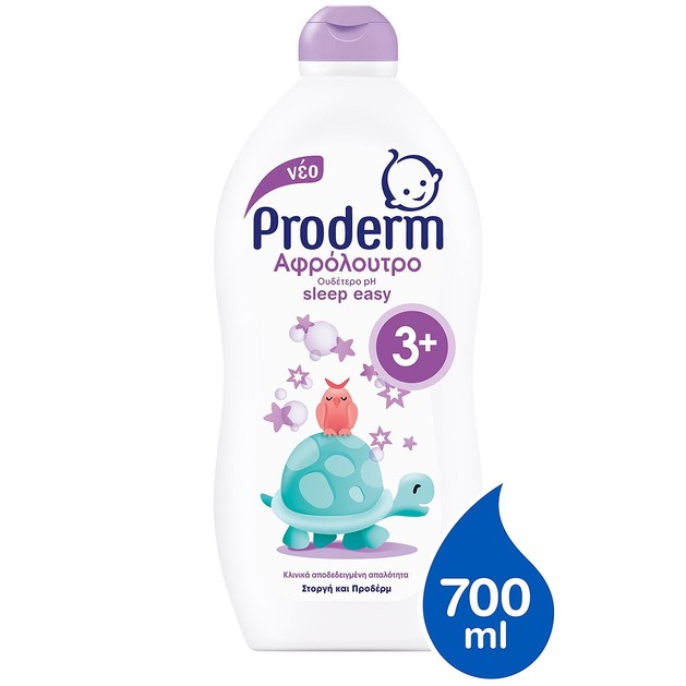 Proderm Sleep Easy Αφρόλουτρο για Παιδιά 3+ Ετών 700ml Proderm Sleep Easy Αφρόλουτρο για Παιδιά 3+ Ετών 700ml