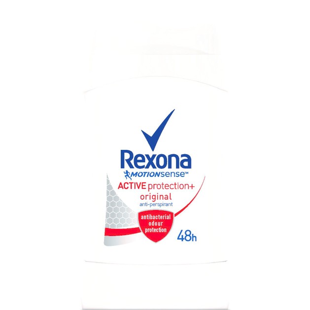 Rexona Anti-Perspirant Stick Active Protection Original 48h Αντιιδρωτικό Στικ 48ωρης Προστασίας 40ml Rexona Anti-Perspirant Stick Active Protection Original 48h Αντιιδρωτικό Στικ 48ωρης Προστασίας 40ml