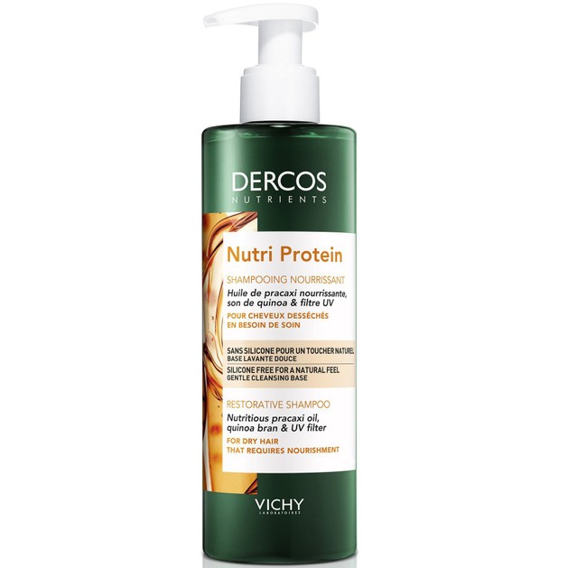Δώρο Vichy Dercos Nutrients Nutri Protein Shampoo Θρεπτικό Αναδομητικό Σαμπουάν για Ξηρά Ταλαιπωρημένα Μαλλιά 100ml Δώρο Vichy Dercos Nutrients Nutri Protein Shampoo Θρεπτικό Αναδομητικό Σαμπουάν για Ξηρά Ταλαιπωρημένα Μαλλιά 100ml