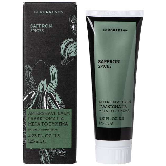 Korres Saffron Spice Aftershave Balm Γαλάκτωμα για Μετά το Ξύρισμα 125ml Korres Saffron Spice Aftershave Balm Γαλάκτωμα για Μετά το Ξύρισμα 125ml