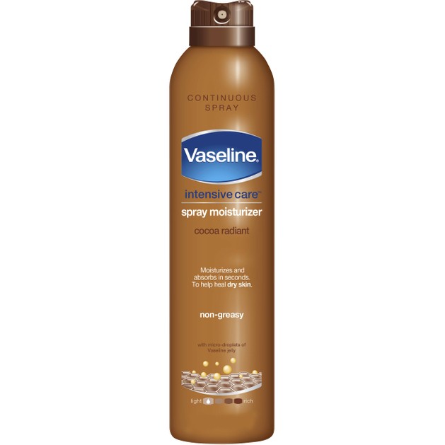 Vaseline Intensive Care Cocoa Radiant Spray Moisturizer Θρεπτικό Ενυδατικό Spray Σώματος με Βούτυρο Κακάο 190ml Vaseline Intensive Care Cocoa Radiant Spray Moisturizer Θρεπτικό Ενυδατικό Spray Σώματος με Βούτυρο Κακάο 190ml