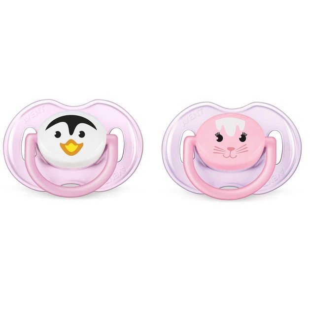 Avent Classic Ορθοδοντική Πιπίλα Σιλικόνης με Ζωάκια 0-6 Μηνών 2 τεμαχια SCF182/23 Avent Classic Ορθοδοντική Πιπίλα Σιλικόνης με Ζωάκια 0-6 Μηνών 2 τεμαχια SCF182/23