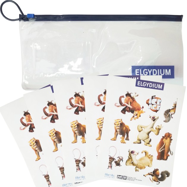 Δώρο Elgydium Διάφανη Κασετίνα & Ice Age Sticker Αυτοκόλλητα για τους Μικρούς μας Φίλους Δώρο Elgydium Διάφανη Κασετίνα & Ice Age Sticker Αυτοκόλλητα για τους Μικρούς μας Φίλους