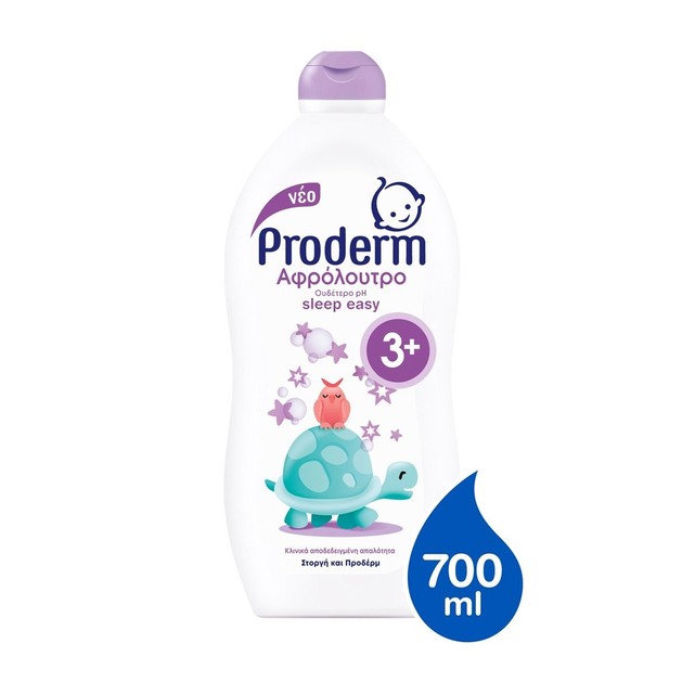 Proderm Sleep Easy Αφρόλουτρο για Παιδιά 3+ Ετών -30% 700ml Proderm Sleep Easy Αφρόλουτρο για Παιδιά 3+ Ετών -30% 700ml
