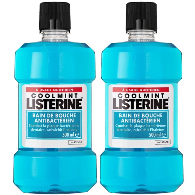 Listerine Πακέτο Προσφοράς Coolmint Ήπιο Αντισηπτικό Στοματικό Διάλυμα με Αντιβακτηριακές Ιδιότητες 2x500ml 1+1 Δώρο Listerine Πακέτο Προσφοράς Coolmint Ήπιο Αντισηπτικό Στοματικό Διάλυμα με Αντιβακτηριακές Ιδιότητες 2x500ml 1+1 Δώρο
