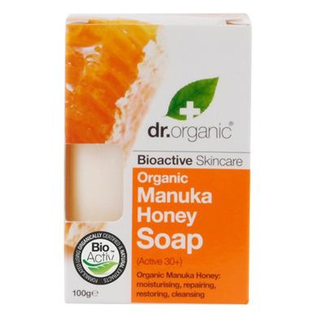 Dr Organic Organic Manuka Honey Soap Σαπούνι με Βιολογικό Μέλι Μανούκα 100gr Dr Organic Organic Manuka Honey Soap Σαπούνι με Βιολογικό Μέλι Μανούκα 100gr
