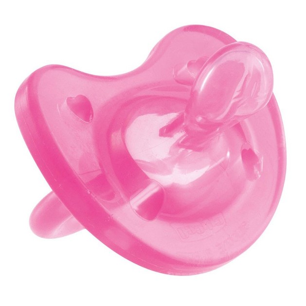 Chicco Physio Soft Πιπίλα Όλο Σιλικόνη Ροζ 1τμχ Chicco Physio Soft Πιπίλα Όλο Σιλικόνη Ροζ 1τμχ