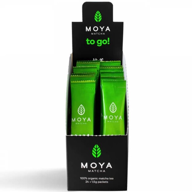 Moya Matcha Daily Matcha to Go! Οργανικό Γιαπωνέζικο Πράσινο Τσάι σε Stick 12x1,5gr Moya Matcha Daily Matcha to Go! Οργανικό Γιαπωνέζικο Πράσινο Τσάι σε Stick 12x1,5gr