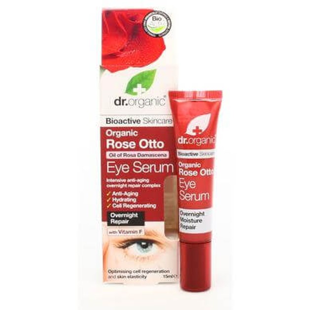 Dr.Organic Organic Rose Otto Eye Serum 15ml Dr.Organic Organic Rose Otto Eye Serum 15ml
