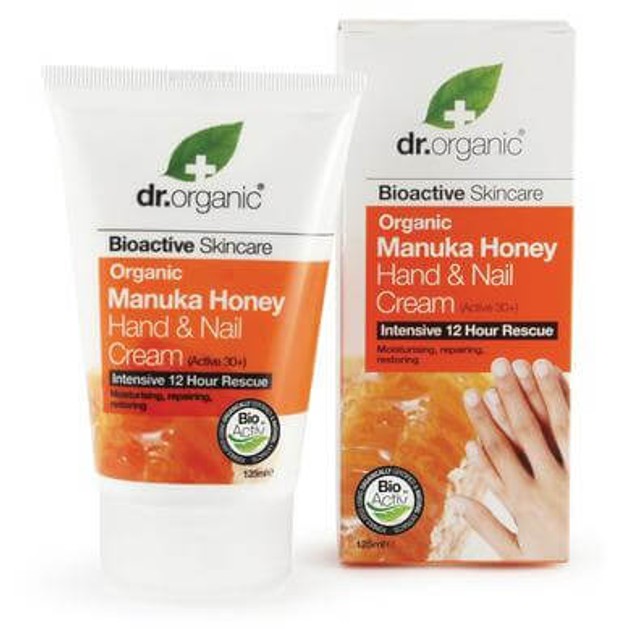 Dr.Organic Organic Manuka Honey Hand and Nail Cream 125ml Dr.Organic Organic Manuka Honey Hand and Nail Cream 125ml