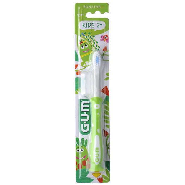 Gum Sunstar Kids 2+ Soft Toothbrush Κωδ 901, 1 Τεμάχιο - Πράσινο Gum Sunstar Kids 2+ Soft Toothbrush Κωδ 901, 1 Τεμάχιο - Πράσινο