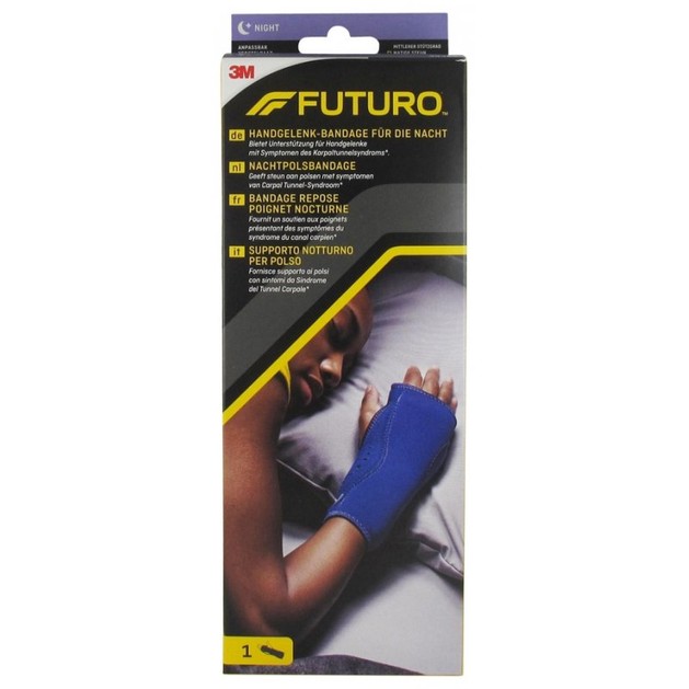 Futuro Night Περικάρπιος Νάρθηκας Νυχτός, Ρυθμιζόμενος One Size 1 Τεμάχιο Futuro Night Περικάρπιος Νάρθηκας Νυχτός, Ρυθμιζόμενος One Size 1 Τεμάχιο