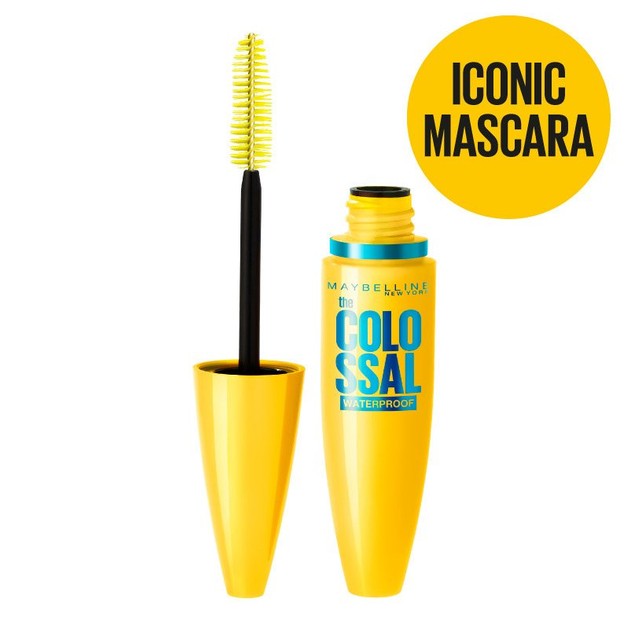 Maybelline Colossal Waterproof Black Αδιάβροχη Μάσκαρα 10ml Maybelline Colossal Waterproof Black Αδιάβροχη Μάσκαρα 10ml