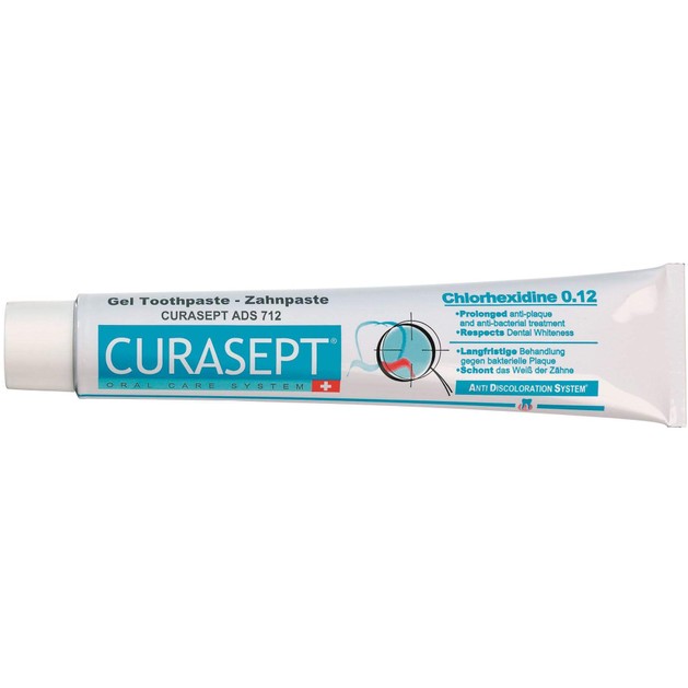 Curasept ADS 712 Οδοντόκρεμα για Εντατική Δράση Κατά της Πλάκας 75ml Curasept ADS 712 Οδοντόκρεμα για Εντατική Δράση Κατά της Πλάκας 75ml