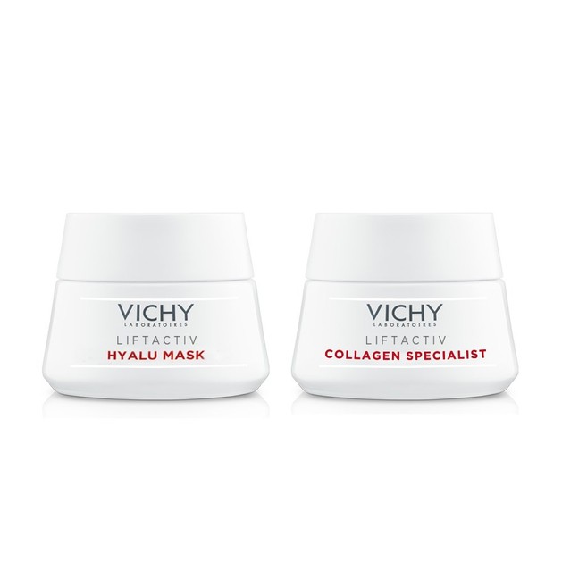 Δώρο Vichy Liftactiv Specialist Hyalu Masque 15ml & Liftactiv Specialist Collagen 15ml (1 Σετ ανά Παραγγελία) Δώρο Vichy Liftactiv Specialist Hyalu Masque 15ml & Liftactiv Specialist Collagen 15ml (1 Σετ ανά Παραγγελία)