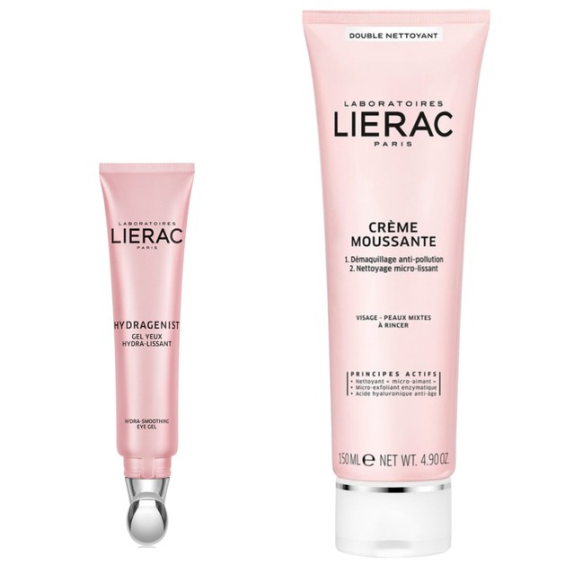 Lierac Πακέτο Προσφοράς Hydragenist Gel Yeux Hydra Lissant 15ml & Demaquillant Creme Moussante 150ml Lierac Πακέτο Προσφοράς Hydragenist Gel Yeux Hydra Lissant 15ml & Demaquillant Creme Moussante 150ml