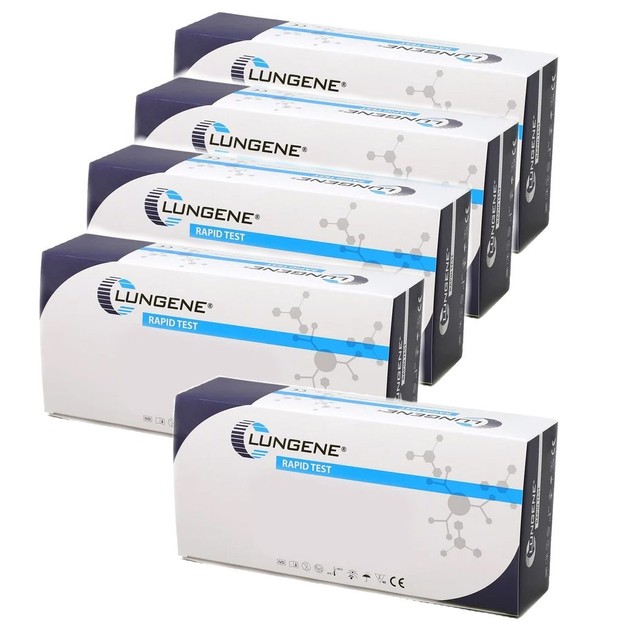Clongene Lungene Πακέτο Προσφοράς Covid-19 Antigen Rapid Self Test Cassette 5 Τεμάχια Clongene Lungene Πακέτο Προσφοράς Covid-19 Antigen Rapid Self Test Cassette 5 Τεμάχια