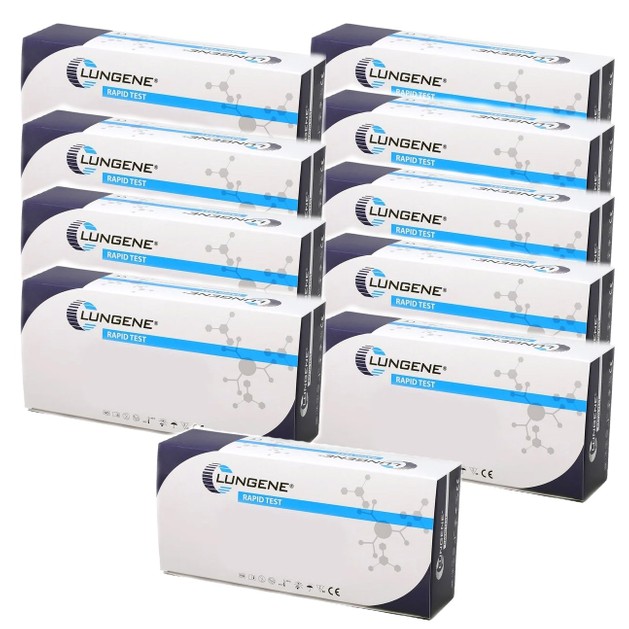Clongene Lungene Πακέτο Προσφοράς Covid-19 Antigen Rapid Self Test Cassette 10 Τεμάχια Clongene Lungene Πακέτο Προσφοράς Covid-19 Antigen Rapid Self Test Cassette 10 Τεμάχια