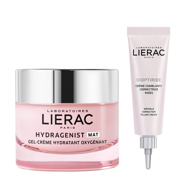 Lierac Πακέτο Προσφοράς Hydragenist Gel-Cream Mat 50ml & Dioptiride Cream 15ml Lierac Πακέτο Προσφοράς Hydragenist Gel-Cream Mat 50ml & Dioptiride Cream 15ml